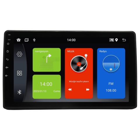 Renault Express Android Multimedya Sistemi (2021-2024) CRV-4610XDA