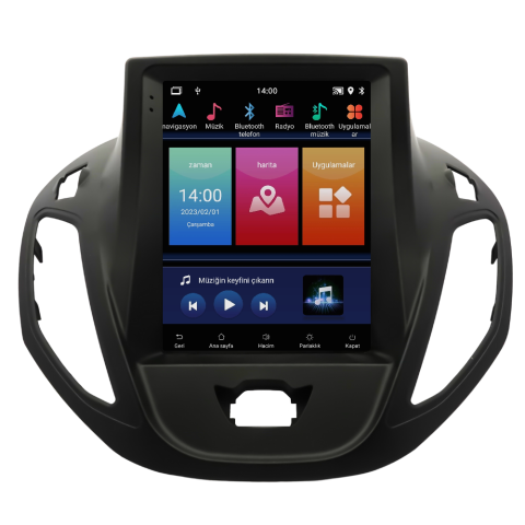 Ford Courier Android Multimedya Sistemi (2013-2024) CRV-4112XT