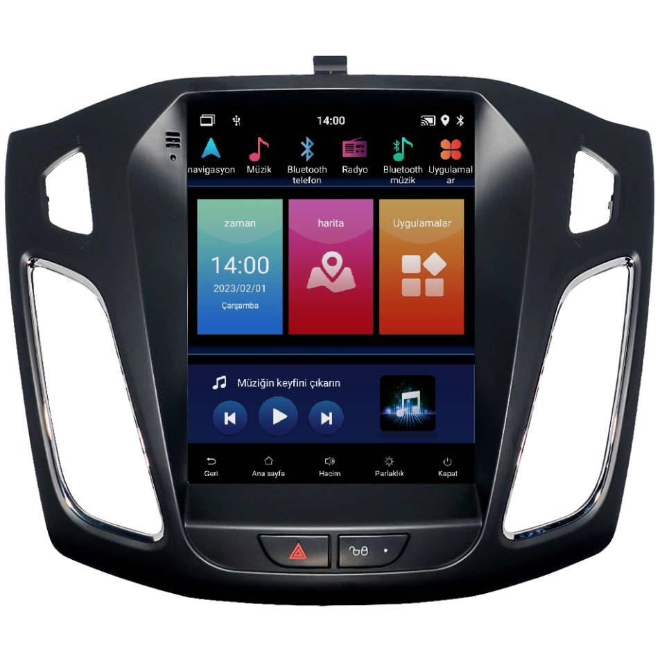 Ford Focus Android Multimedya Sistemi (2012-2019) CRV-4110XDT