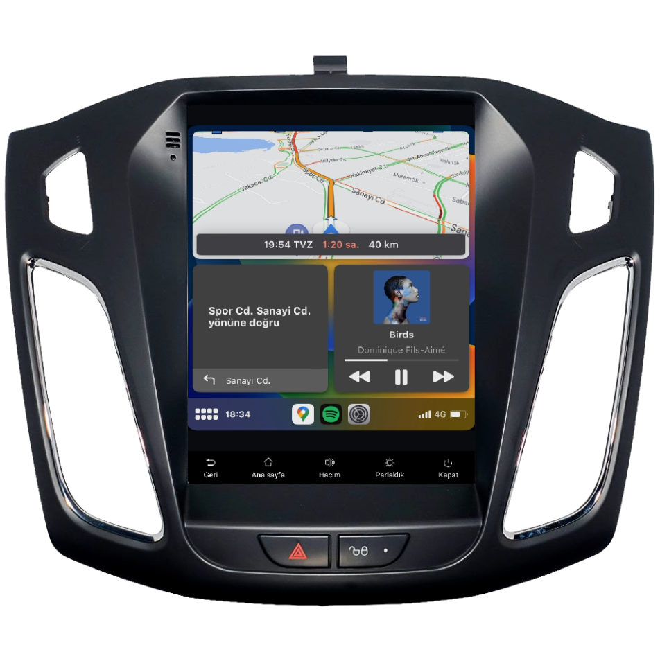 Ford Focus Android Multimedya Sistemi (2012-2019) CRV-4110XDT