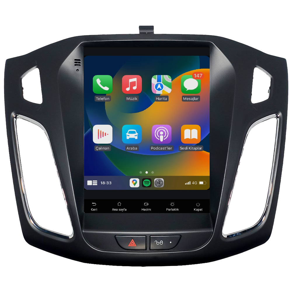 Ford Focus Android Multimedya Sistemi (2012-2019) CRV-4110XDT
