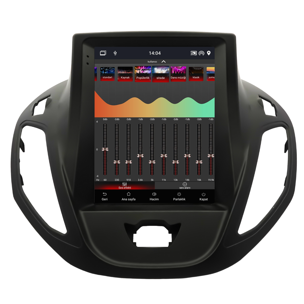 Ford Courier Android Multimedya Sistemi (2013-2024) CRV-4112XAT