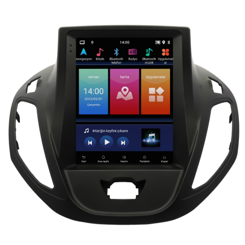 Ford Courier Android Multimedya Sistemi (2013-2024) CRV-4113XT