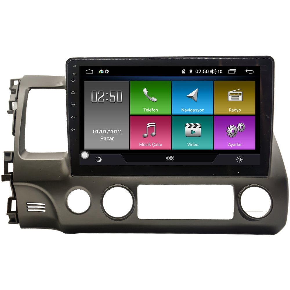 Honda Civic FD6 Android Multimedya Sistemi (2007-2012)