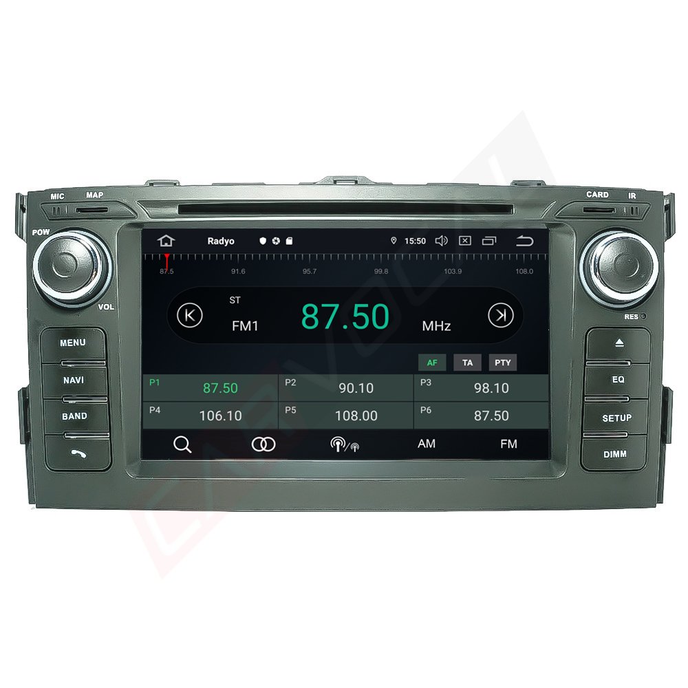 Toyota Auris Android Multimedya Sistemi (2007-2012)