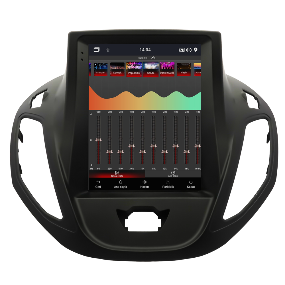 Ford Courier Android Multimedya Sistemi (2013-2024) CRV-4113XAT