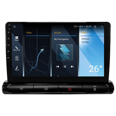 Citroen C3 Android Multimedya Sistemi (2017-2023) CRV-4769XA (LOW)