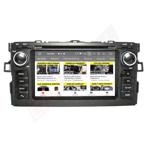 Toyota Auris Android Multimedya Sistemi (2007-2012)