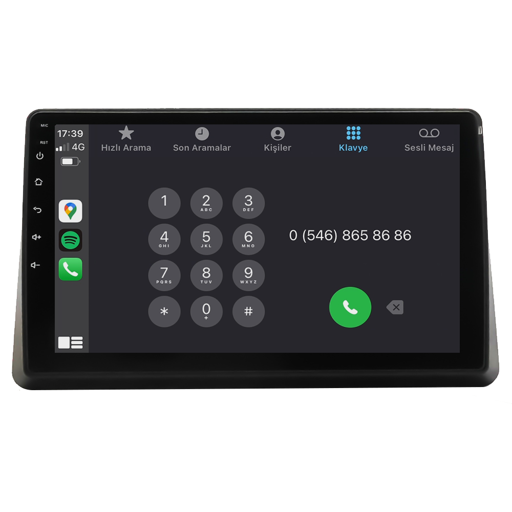 Renault Master Android Multimedya Sistemi (2020-2024) CRV-4609XD