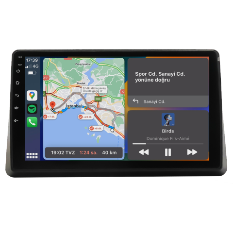 Renault Master Android Multimedya Sistemi (2020-2024) CRV-4609XD