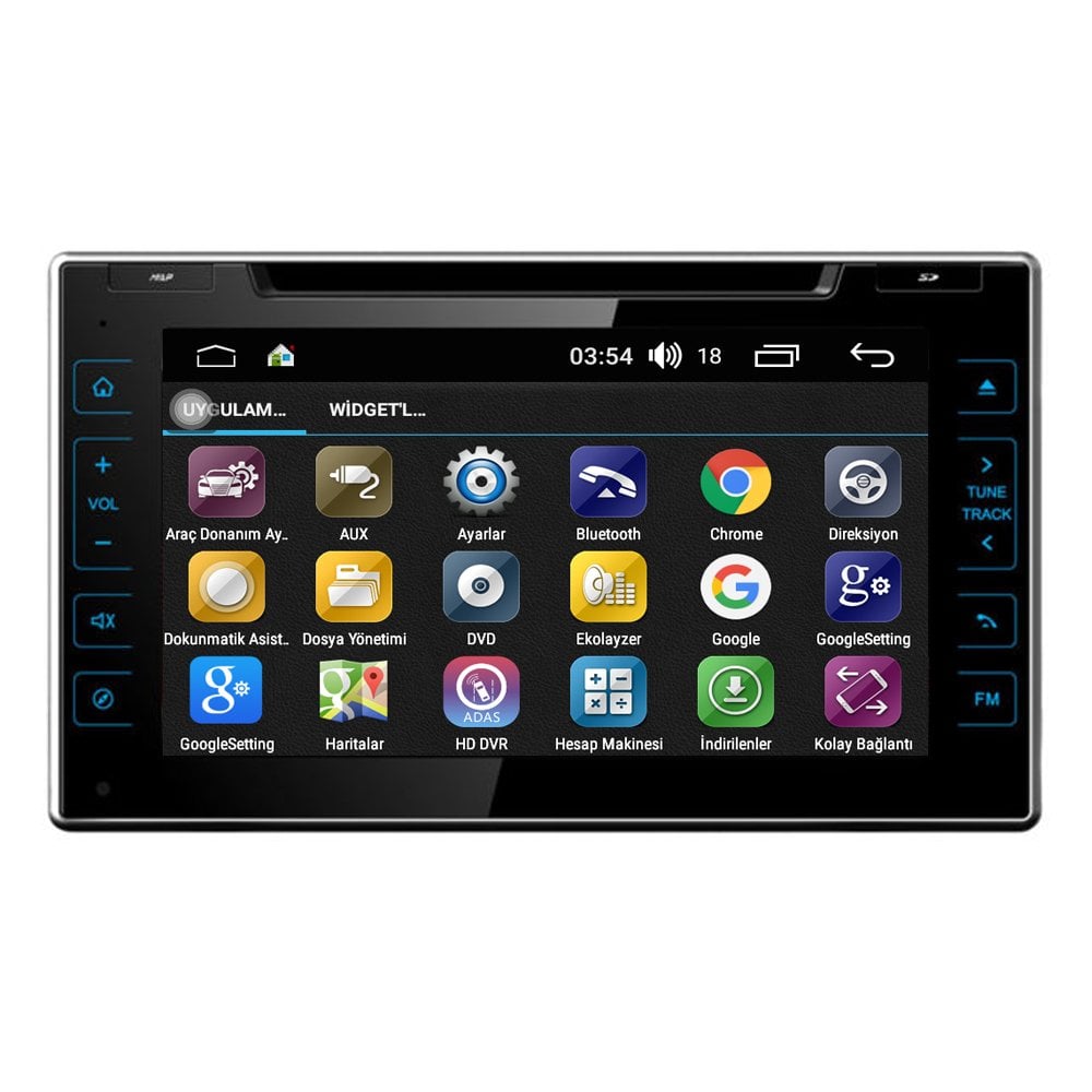 Toyota Hilux Android Multimedya Sistemi (2015-2019)