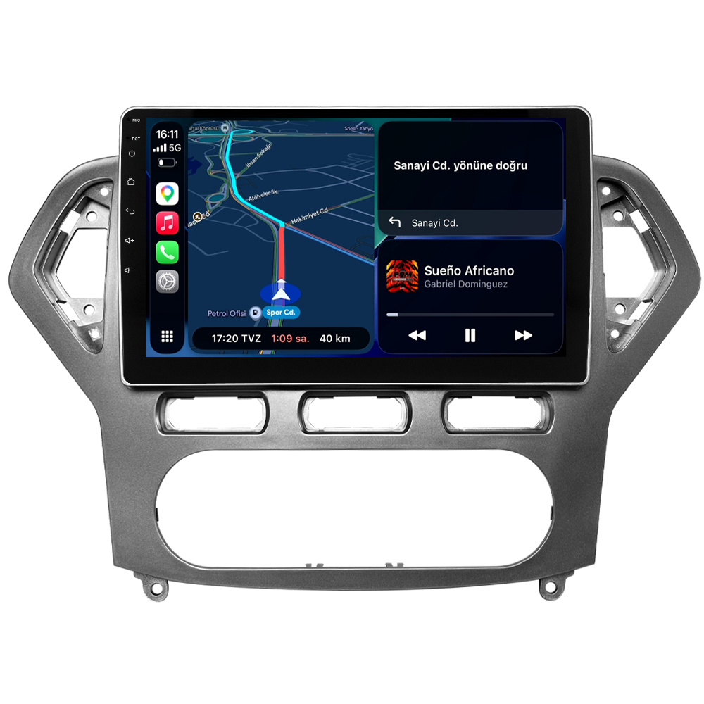 Ford Mondeo Android Multimedya Sistemi (2007-2010) CRV-4774Xa