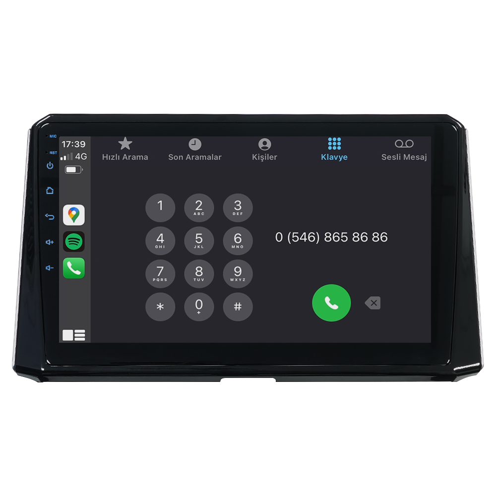 Toyota Corolla Android Multimedya Sistemi (2019-2024) CRV-4552XD