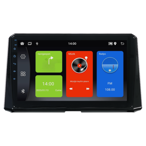 Toyota Corolla Android Multimedya Sistemi (2019-2024) CRV-4552XDA