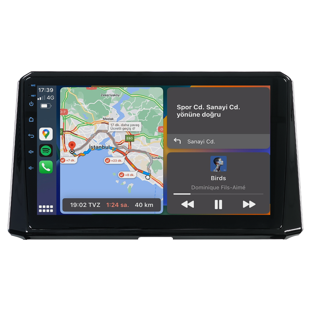 Toyota Corolla Android Multimedya Sistemi (2019-2024) CRV-4552XDA