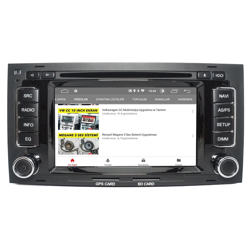 Volkswagen Touareg Android Multimedya Sistemi