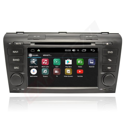 Mazda 3  Android Multimedya Sistemi (2004-2009)