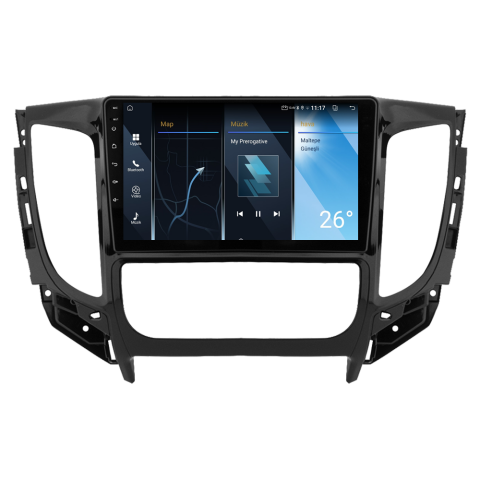 Mitsubishi L200 Android Multimedya Sistemi (2015-2019) CRV-4363XA