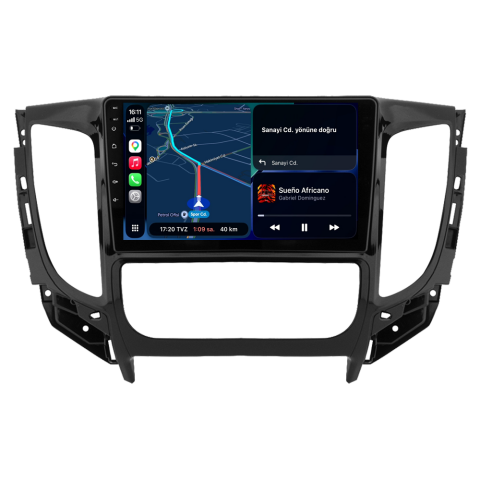 Mitsubishi L200 Android Multimedya Sistemi (2015-2019) CRV-4363XA