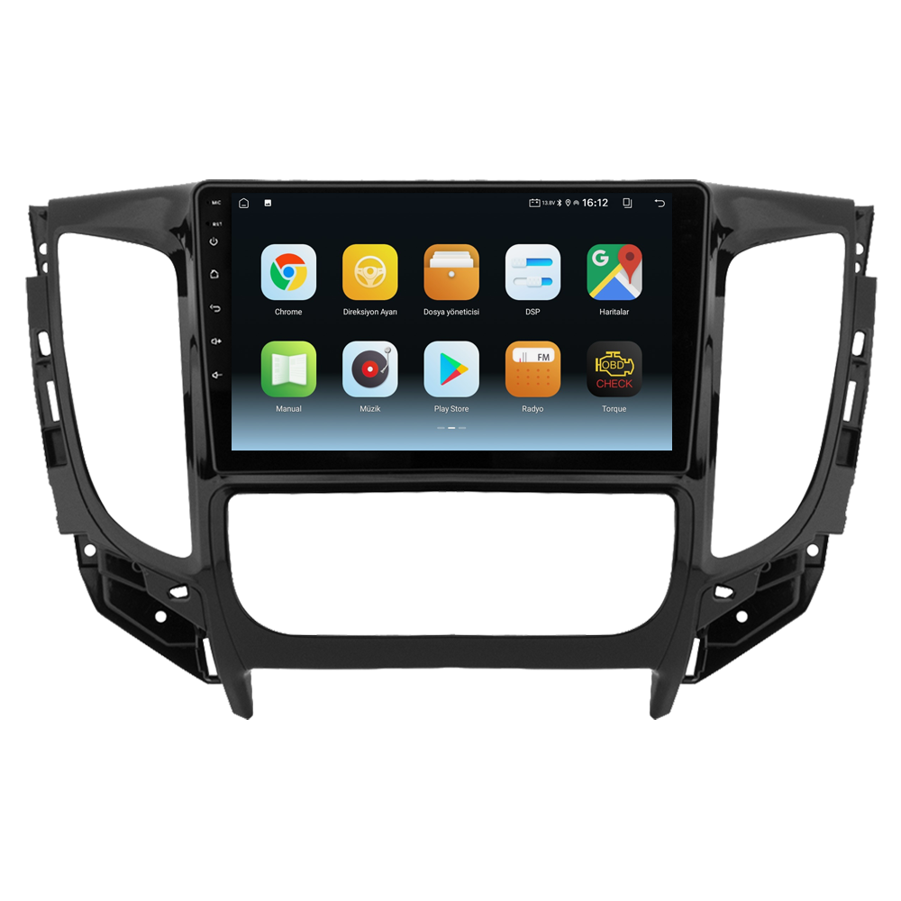 Mitsubishi L200 Android Multimedya Sistemi (2015-2019) CRV-4363XA