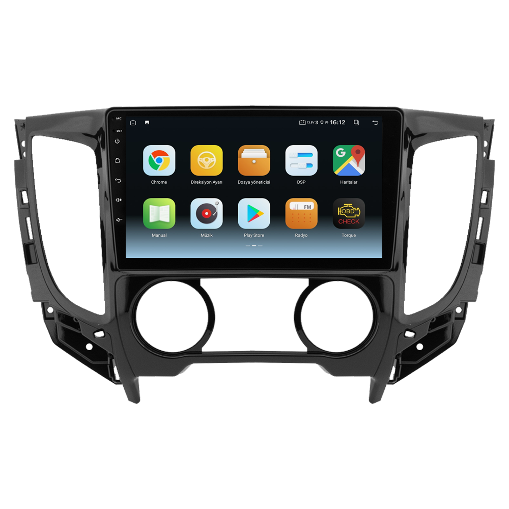 Mitsubishi L200 Android Multimedya Sistemi (2015-2019) CRV-4366XA