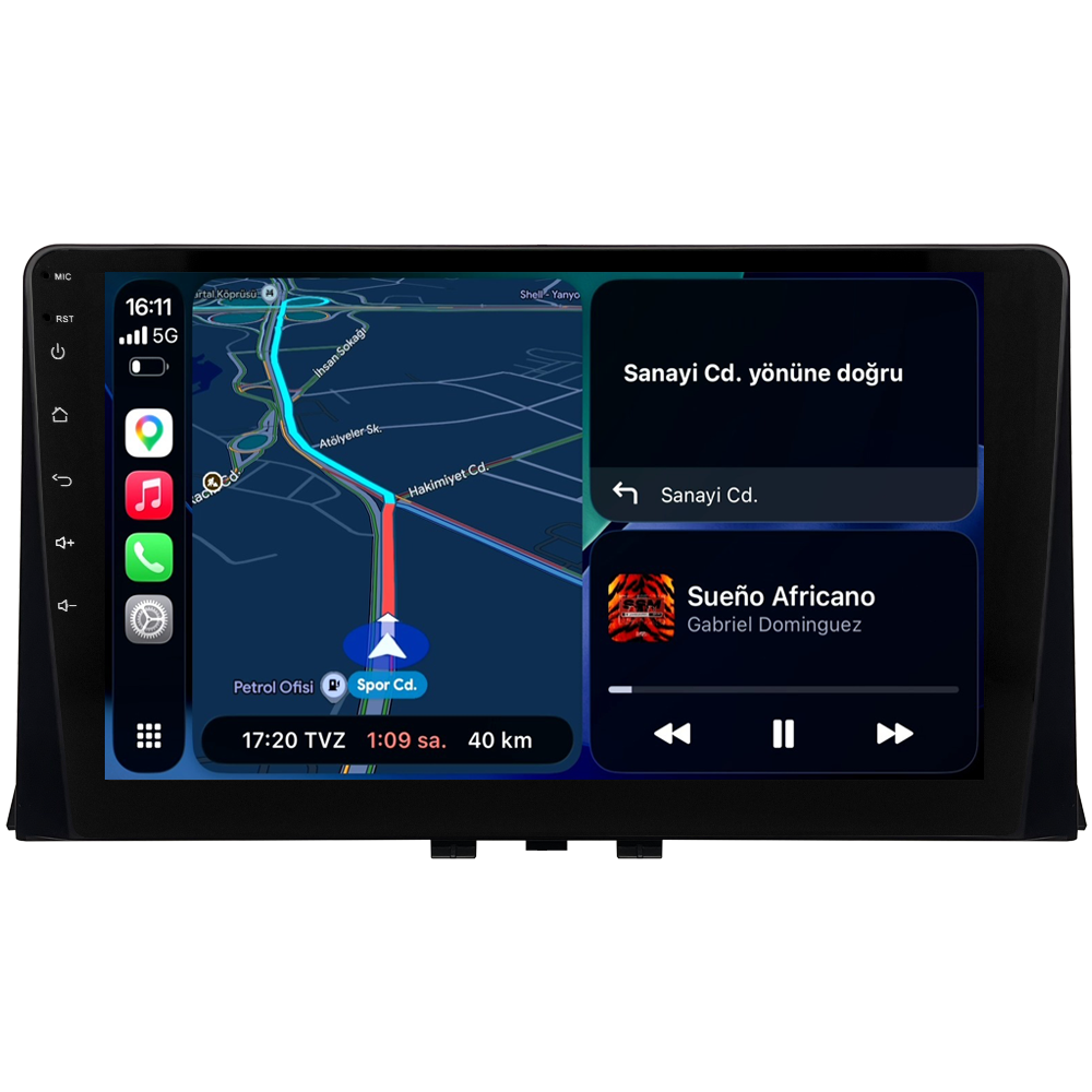 Citroen Berlingo Android Multimedya Sistemi (2019-2023) CRV-4073XA