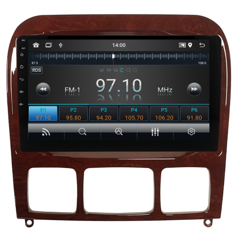 Mercedes S Class W220 Android Multimedya Sistemi (1999-2005) CRV-4346XA