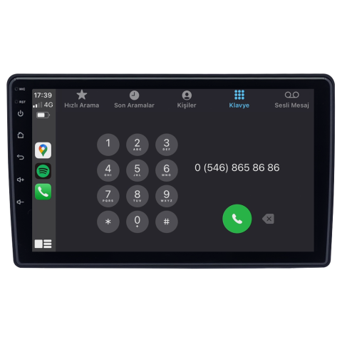 Citroen Berlingo Android Multimedya Sistemi (2009-2019) CRV-4789XD