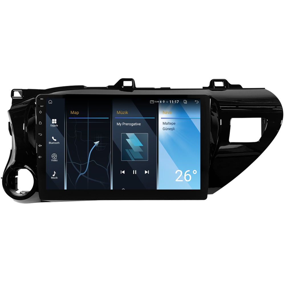 Toyota Hilux Android Multimedya Sistemi (2017-2024) CRV-4785XA