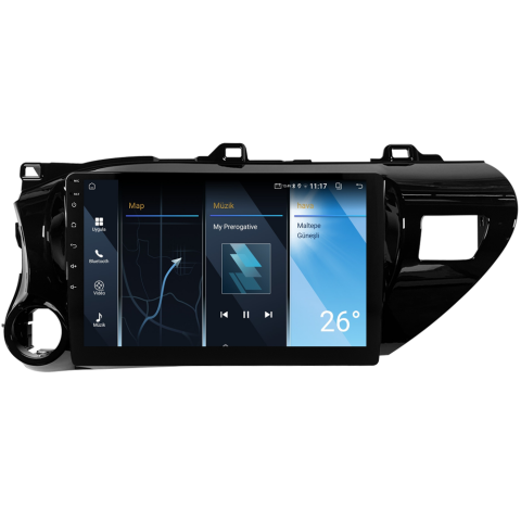 Toyota Hilux Android Multimedya Sistemi (2017-2024) CRV-4785XA