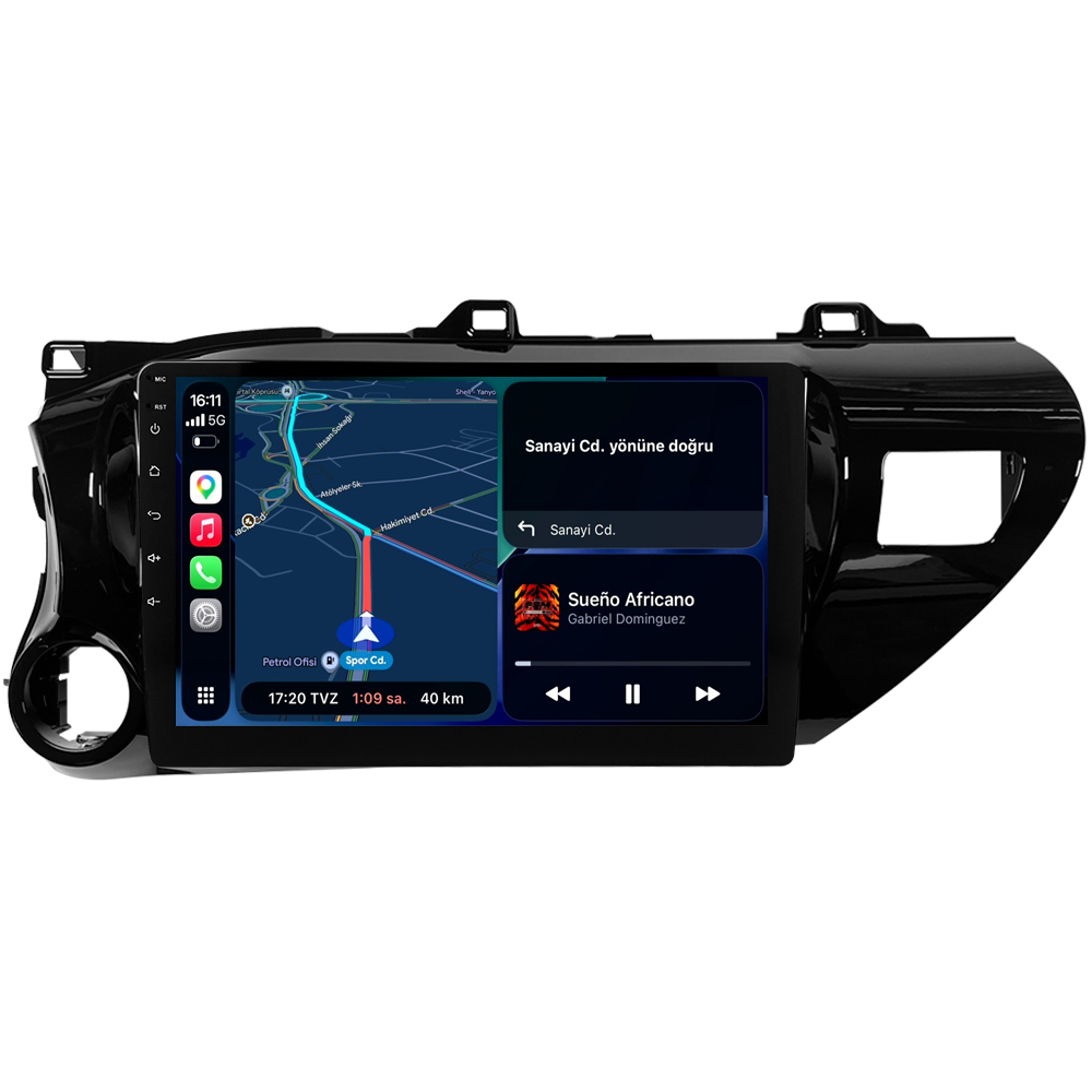 Toyota Hilux Android Multimedya Sistemi (2017-2024) CRV-4785XA
