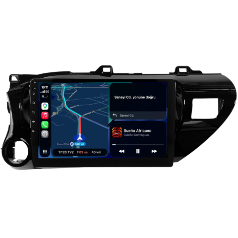 Toyota Hilux Android Multimedya Sistemi (2017-2024) CRV-4785XA