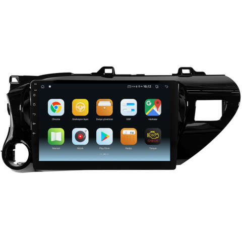 Toyota Hilux Android Multimedya Sistemi (2017-2024) CRV-4785XA
