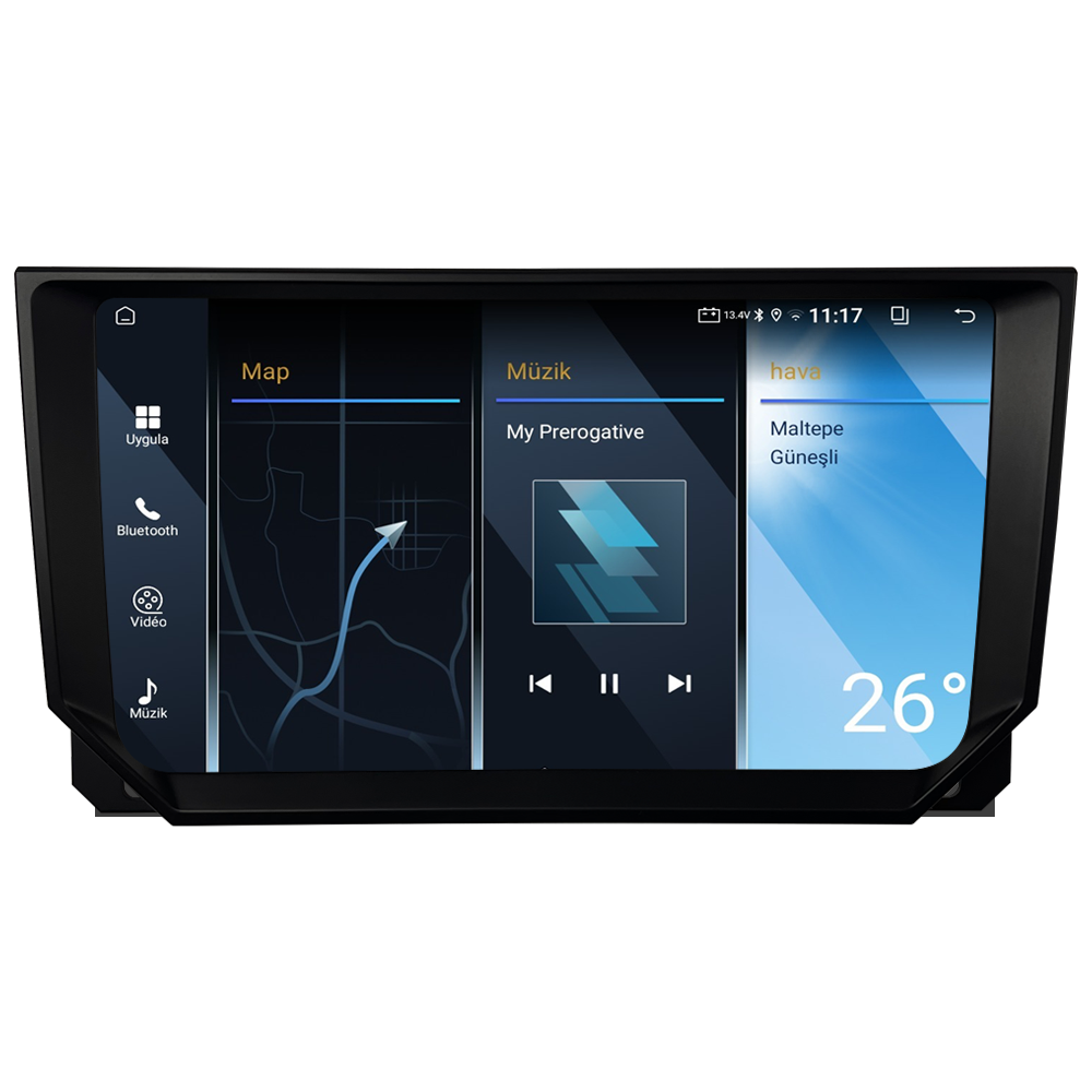 Seat Ibiza Android Multimedya Sistemi (2017-2020) CRV-4786XA