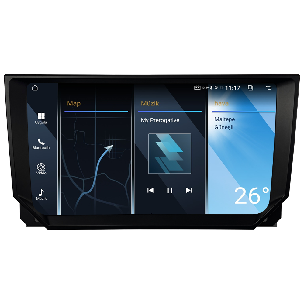 Seat Ibiza Android Multimedya Sistemi (2017-2020) CRV-4786XA