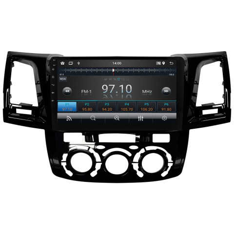 Toyota Hilux Android Multimedya Sistemi (2006-2014) CRV-4784XA Manuel Klima