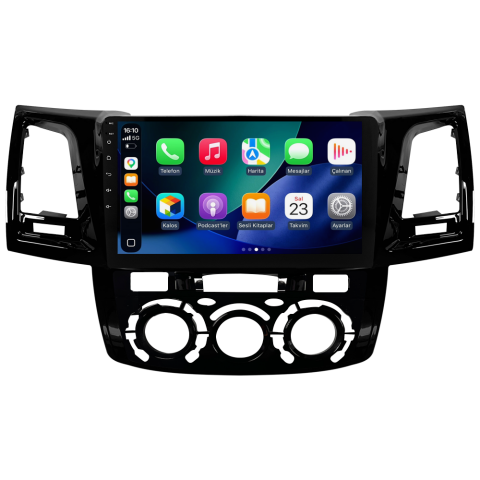 Toyota Hilux Android Multimedya Sistemi (2006-2014) CRV-4784XA Manuel Klima