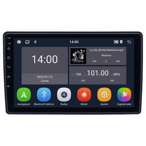 Peugeot Partner Android Multimedya Sistemi (2008-2017) CRV-4070XD