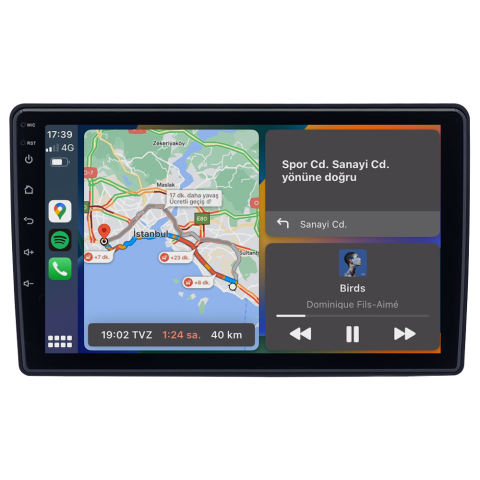 Peugeot Partner Android Multimedya Sistemi (2008-2017) CRV-4935XD