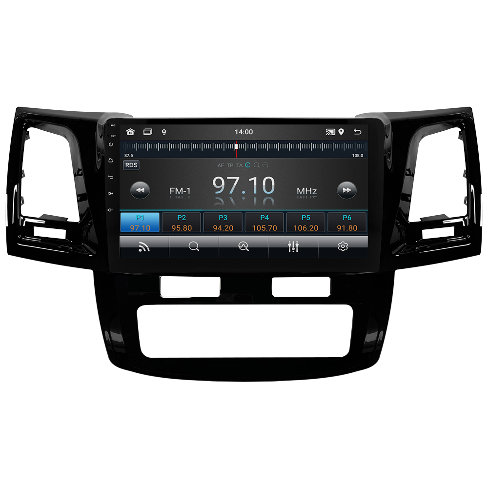 Toyota Hilux Android Multimedya Sistemi (2006-2014) CRV-4784XA Dijital Klima