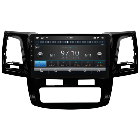 Toyota Hilux Android Multimedya Sistemi (2006-2014) CRV-4784XA Dijital Klima