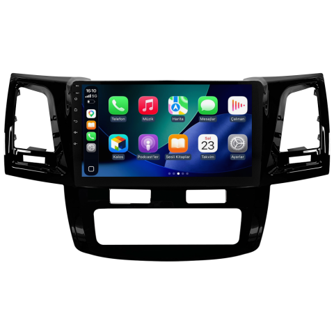 Toyota Hilux Android Multimedya Sistemi (2006-2014) CRV-4784XA Dijital Klima