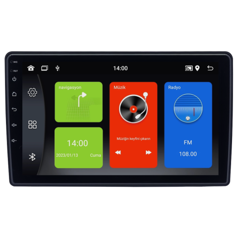 Peugeot Partner Android Multimedya Sistemi (2008-2017) CRV-4935XDA