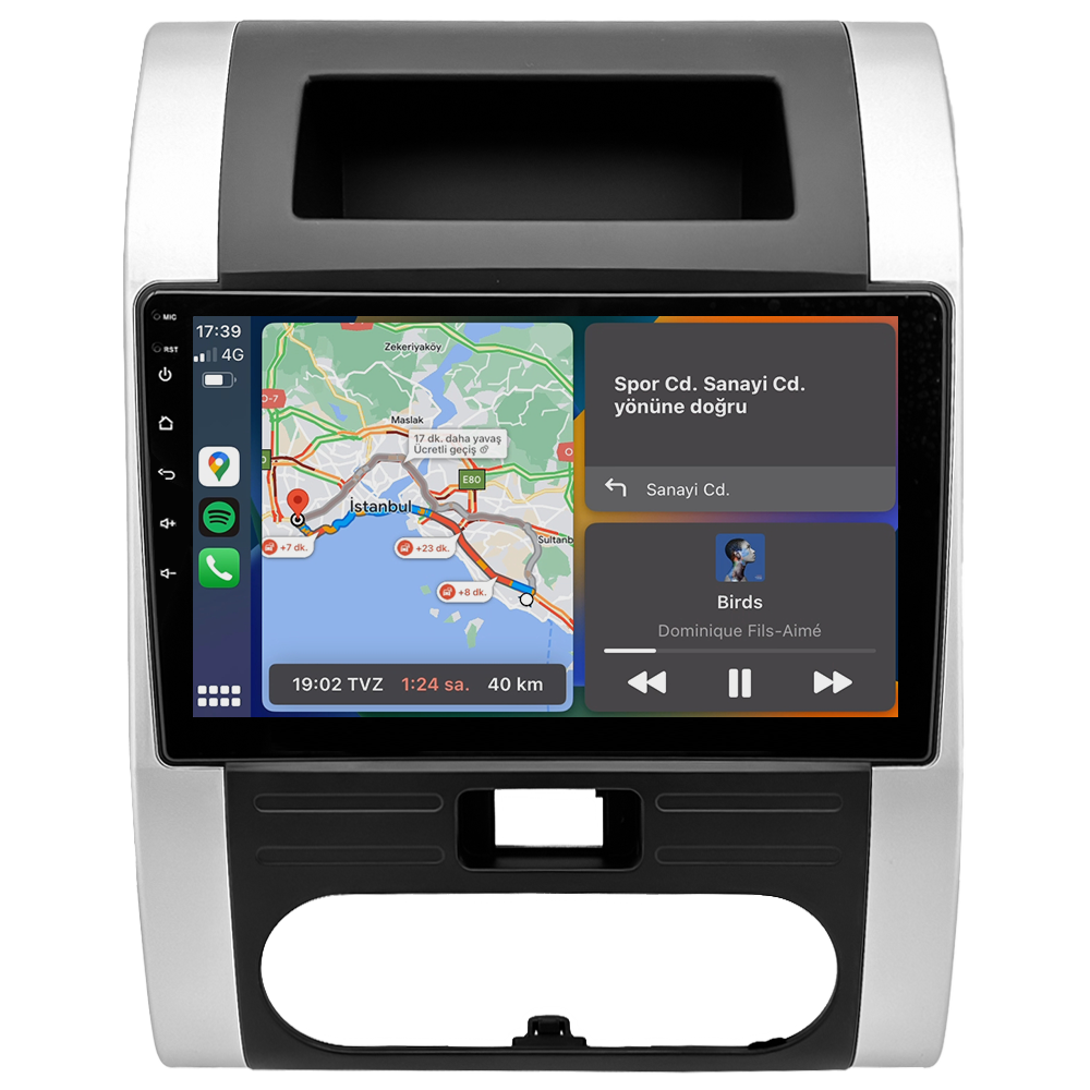 Nissan X-Trail Android Multimedya Sistemi (2008-2013) CRV-4379XDA