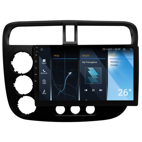 Honda Civic VTEC 2 Android Multimedya Sistemi CRV-4792XA
