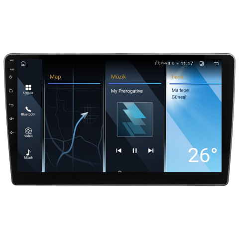 Peugeot 407 Android Multimedya Sistemi (2004-2008) CRV-4812XA