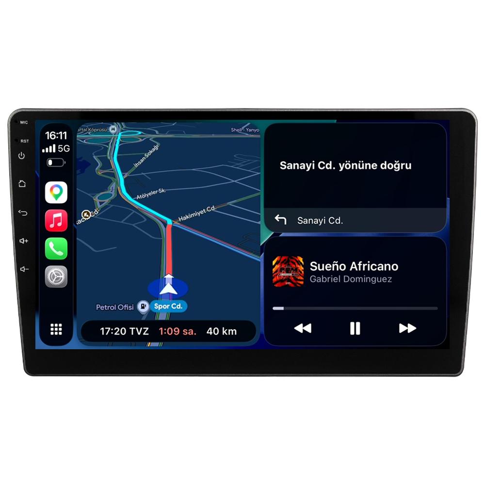 Peugeot 407 Android Multimedya Sistemi (2004-2008) CRV-4812XA