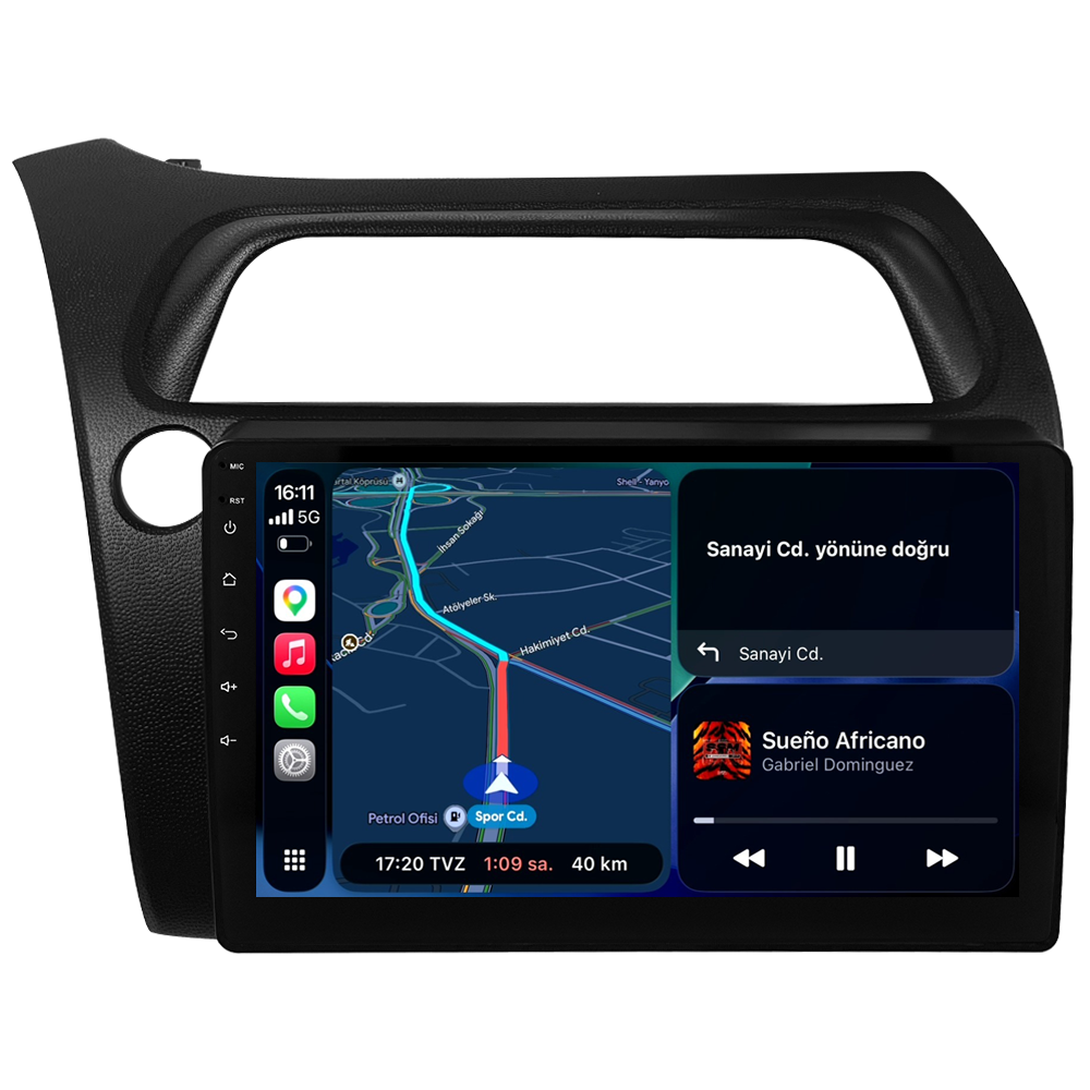 Honda Civic Hatchback Android Multimedya Sistemi (2005) CRV-4814XA