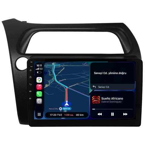 Honda Civic Hatchback Android Multimedya Sistemi (2005) CRV-4814XA