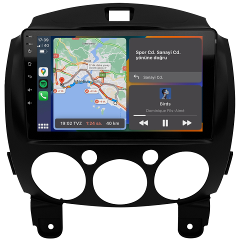 Mazda 2 Android Multimedya Sistemi (2008-2011) CRV-4594XD